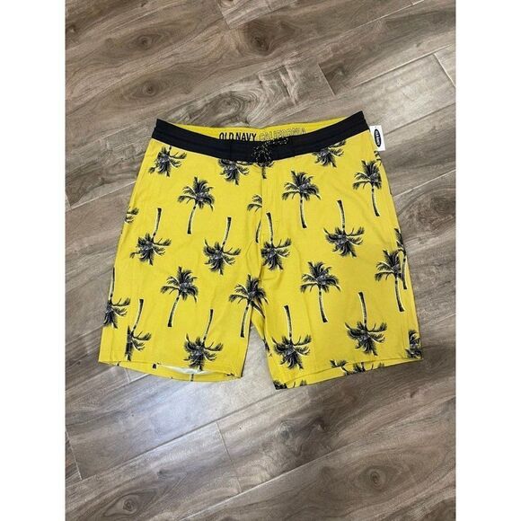 Old Navy Other - Old Navy Swim Trunks Palm Tree NWT Size 40